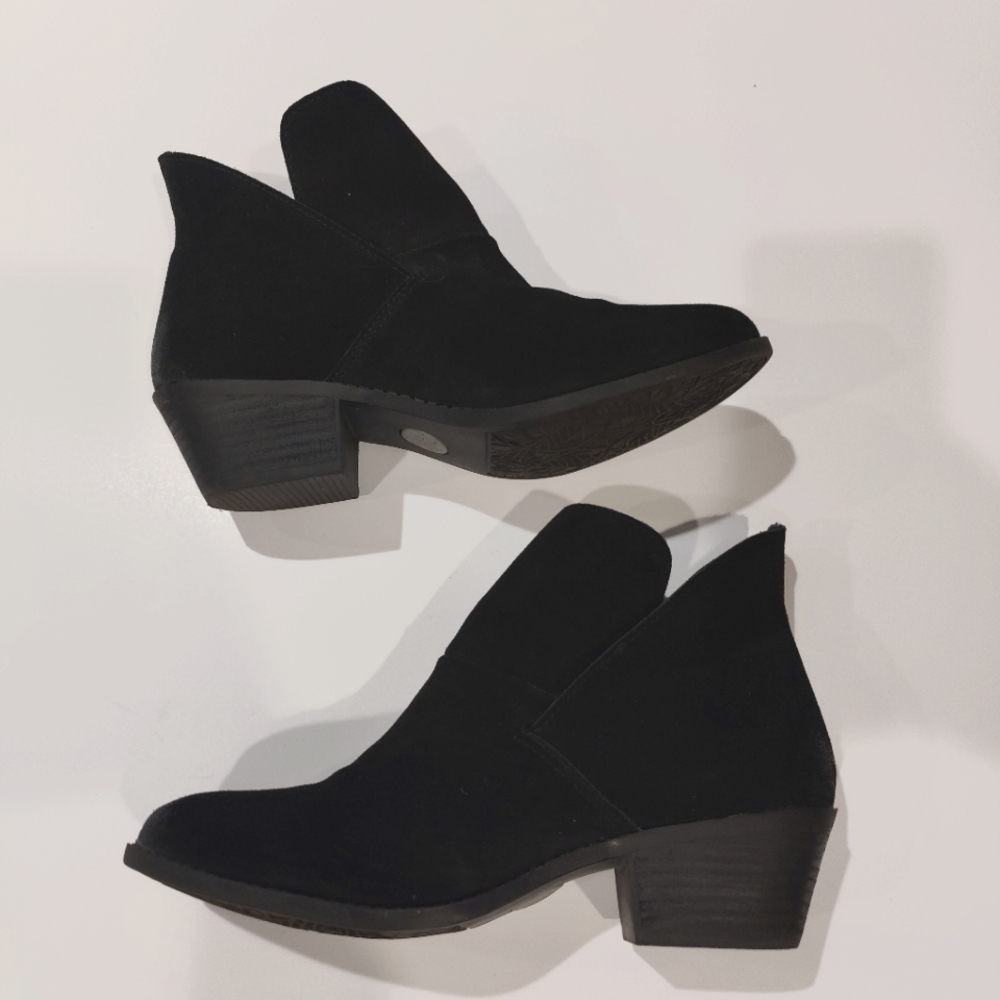 Ruff Hewn Black Caston Suede Bootie